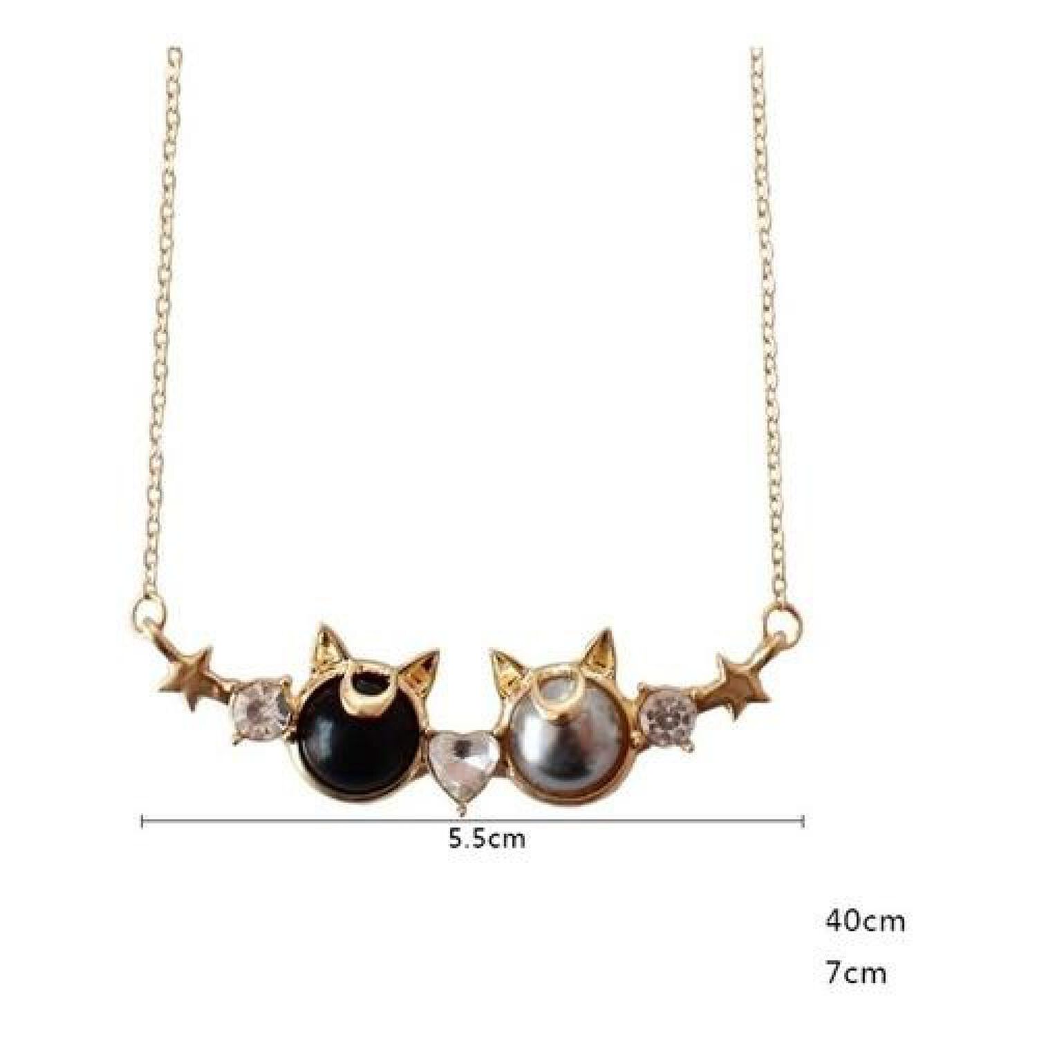 Collar Sailor Moon Luna & Artemis Glitter image number 1.0