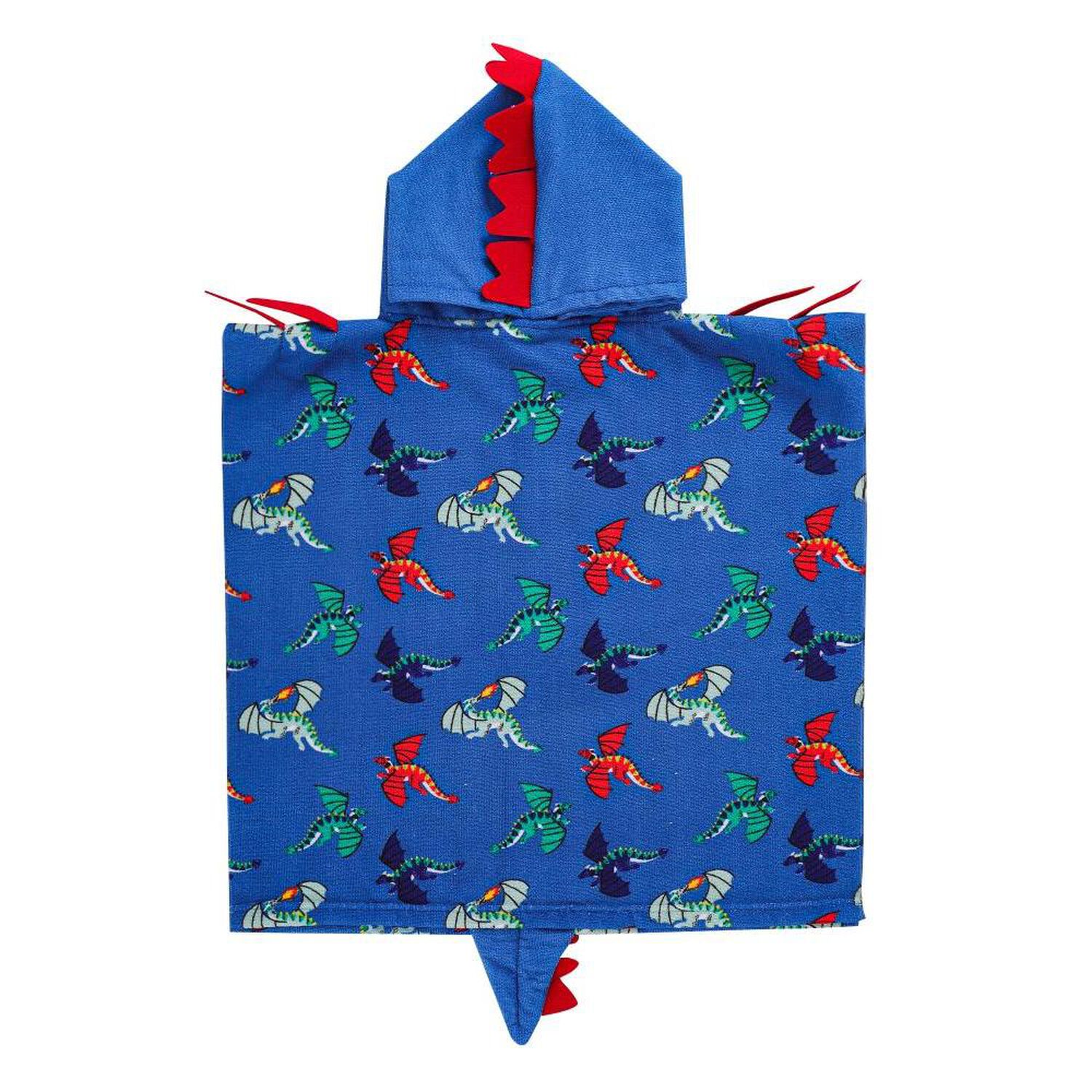 Toalla Playa Capucha Casaideal Kids Dragon / 60 X 120 Cm image number 5.0