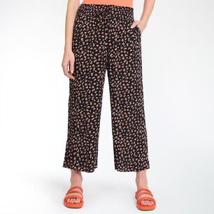 Pantalón Pretina Elásticada Tiro Medio Regular Mujer Freedom