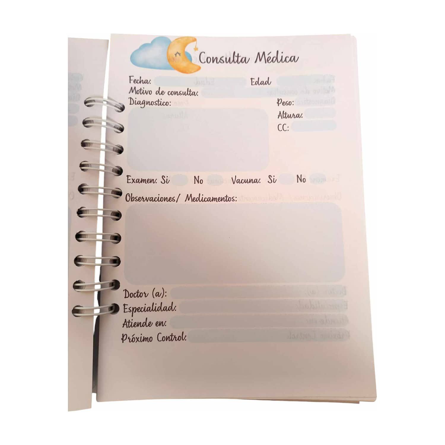 Cuaderno Pediatrico 2025 (estilo Agenda) image number 3.0