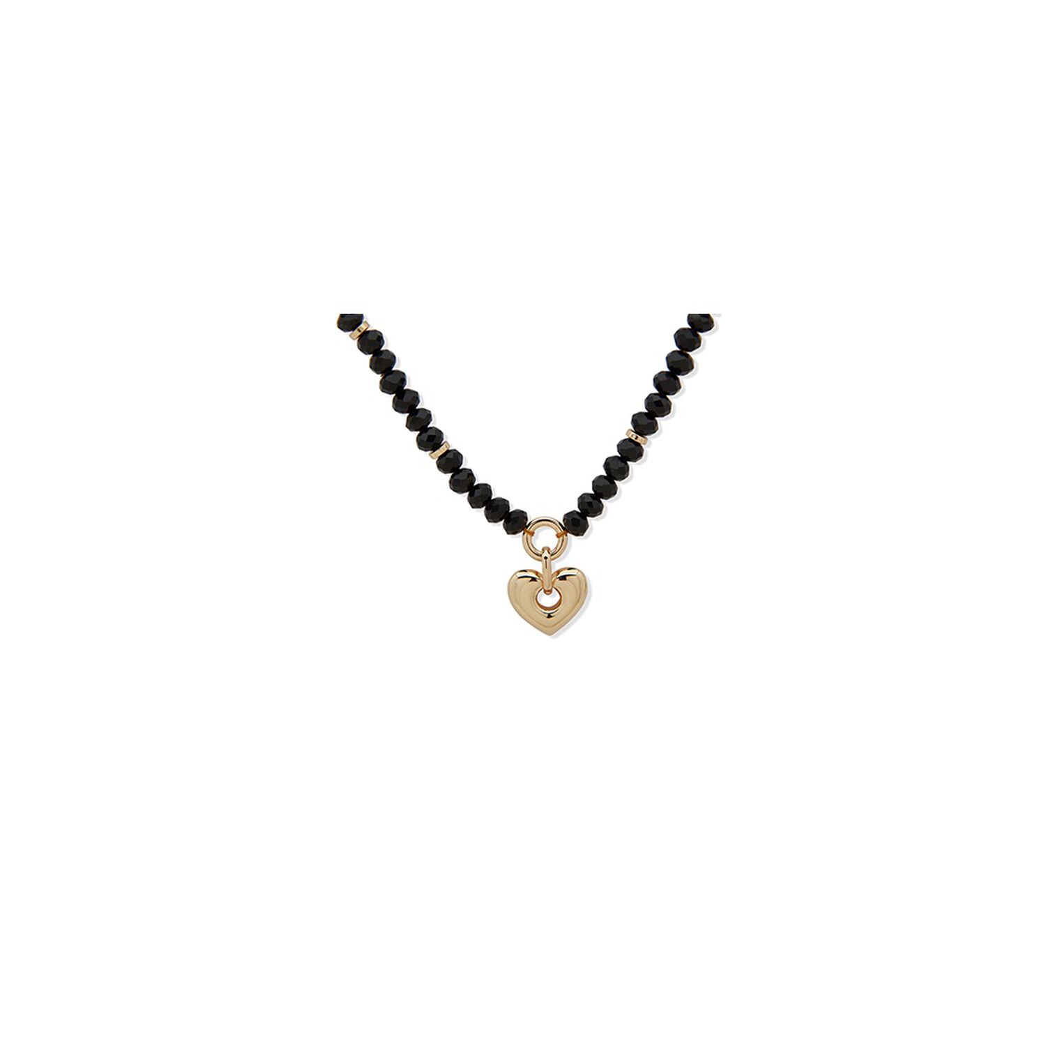 Collar Mujer Anne Klein Everlasting Hearts Negro image number 0.0