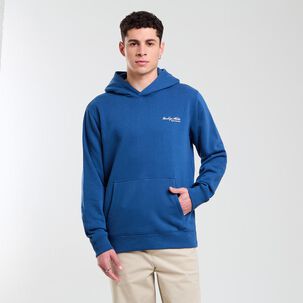 Polerón Estampado Slim Cuello Redondo Con Capucha Hombre Skuad