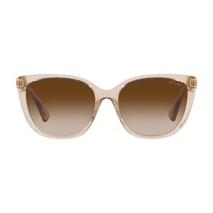 Lentes De Sol Shiny Transparent Brown Ralph