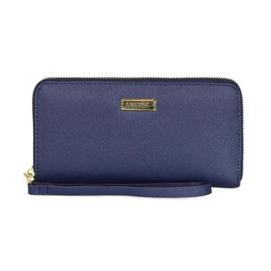 Billetera Mujer Jaeda Azul Kenneth Cole