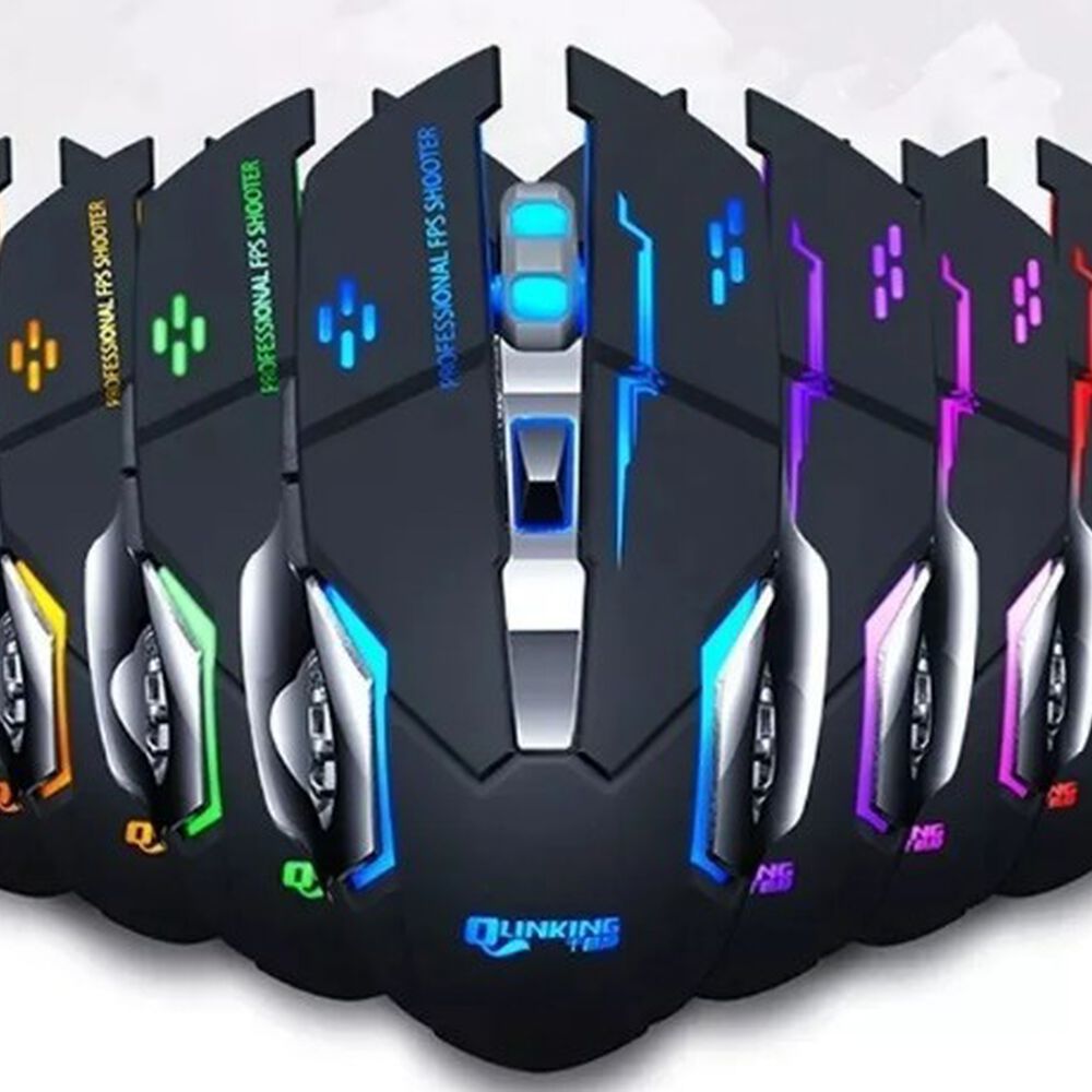 Mouse Gamer Inalámbrico Silencioso image number 3.0