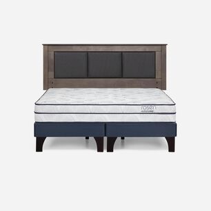 Cama Europea Rosen Autonomy Sky / King / Base Dividida + Respaldo