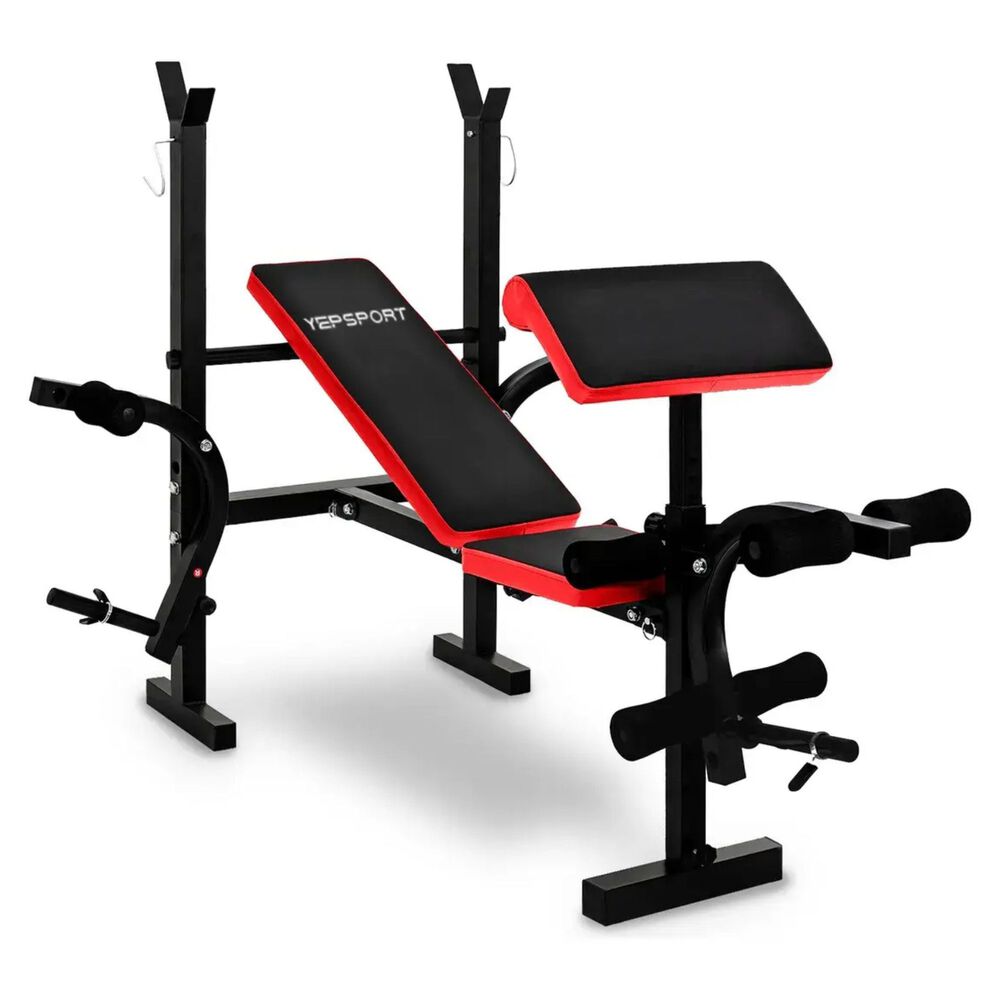 Banca Multifuncional Pesas Pecho Piernas Abs image number 0.0