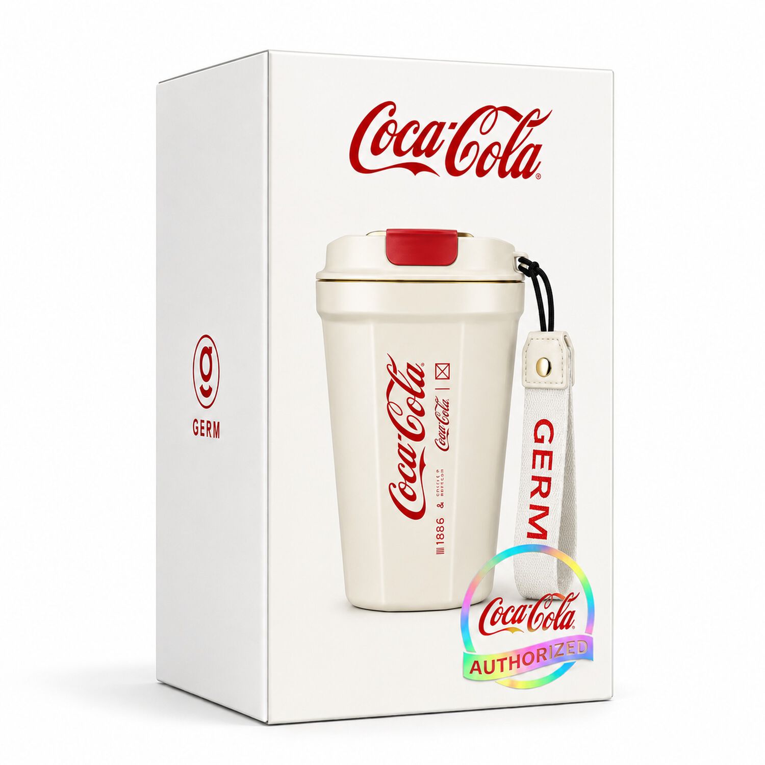 Vaso Termico Mug Germ Coca-cola Acero Inoxidable 390ml White image number 7.0