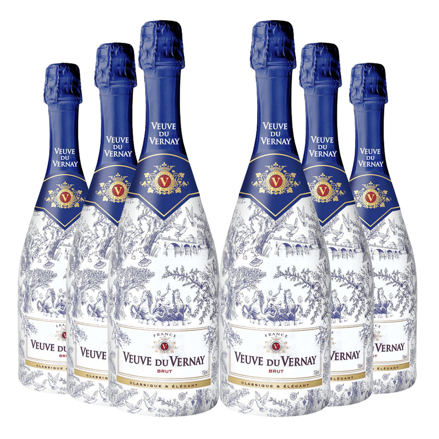 6 Espumante Veuve Du Vernay Brut Blue image number 0.0