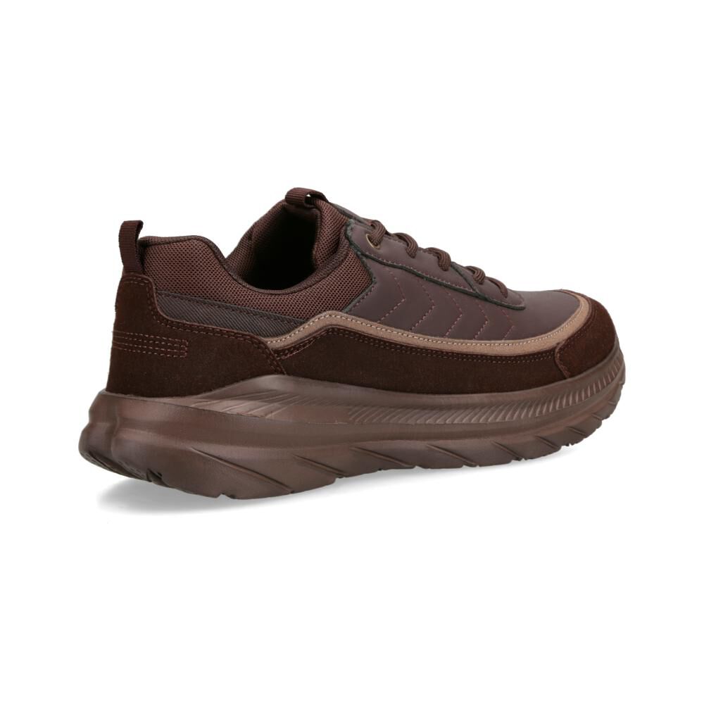 Zapatilla Urbana Hombre Bruno Bertini Brown image number 3.0