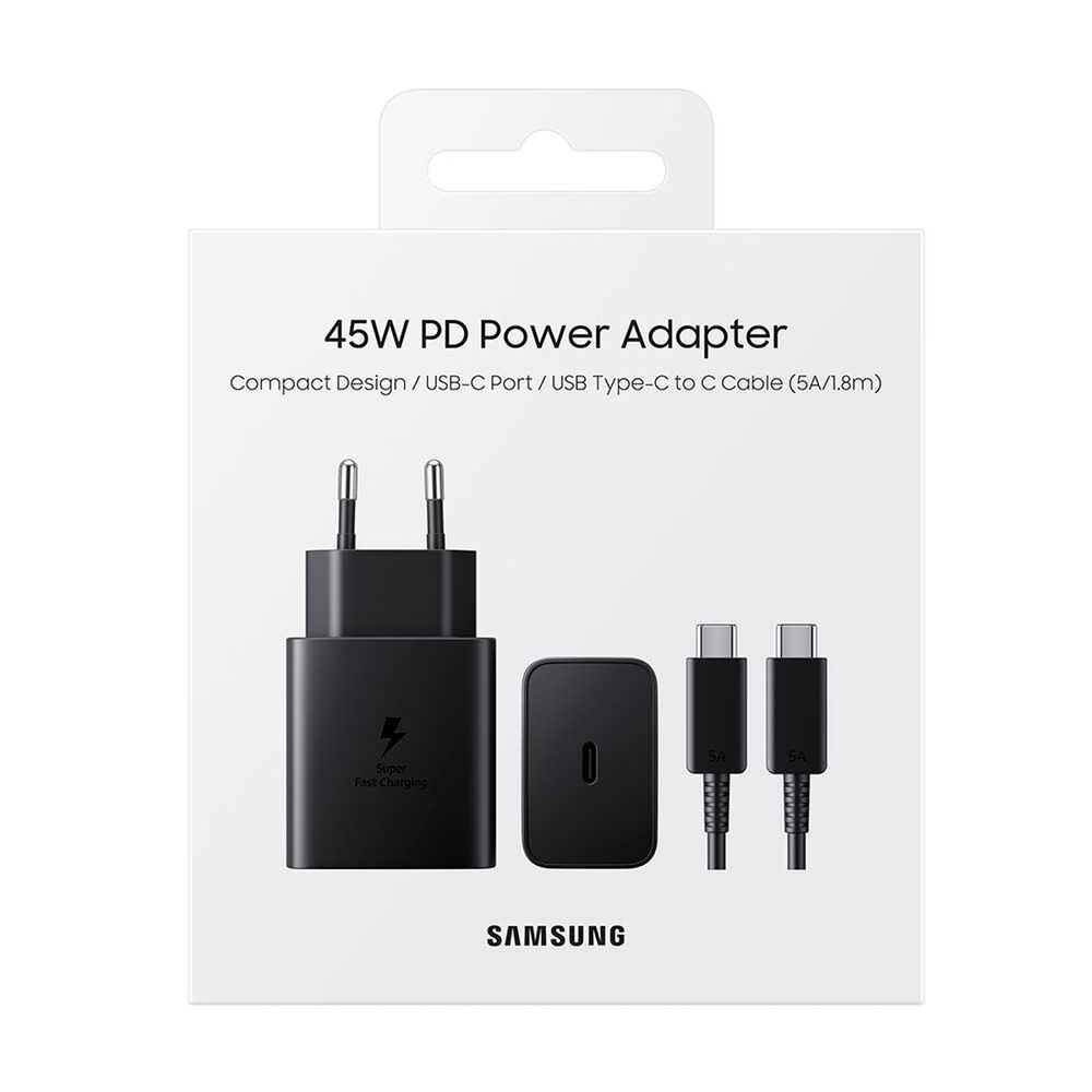 Cargador Samsung 45w Carga S&uacute;per R&aacute;pida Cable Usb-c image number 0.0