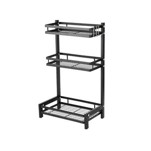 Organizador 3 Niveles Metálico Cocina Negro
