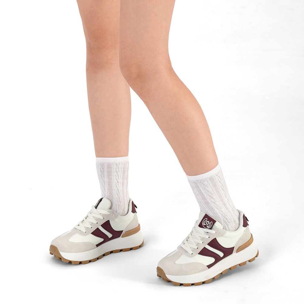 Zapatillas Urbana Mujer Deportiva Vintage Confort Weide Sl21 image number 2.0