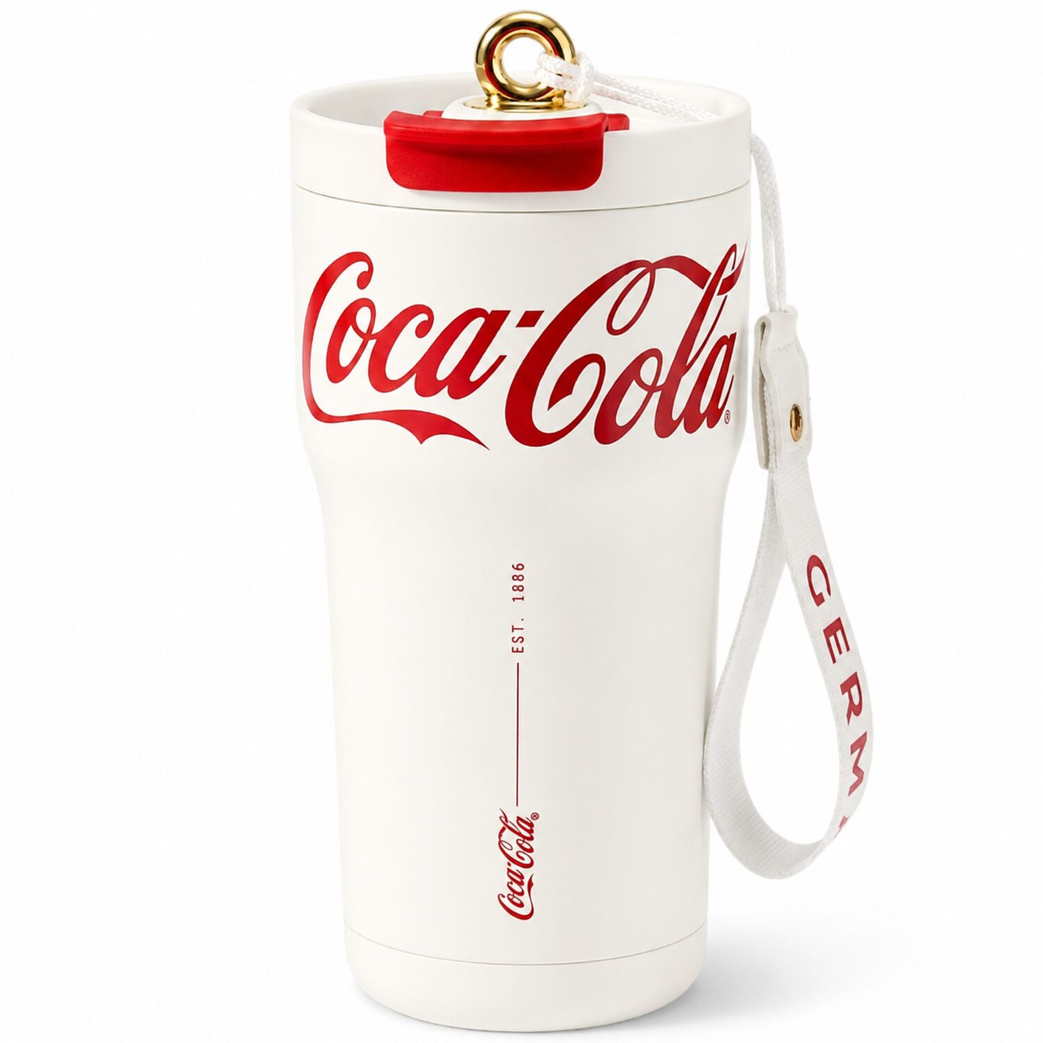 Vaso Mug T&eacute;rmico Germ Coca-cola White Inoxidable 700 Ml image number 1.0
