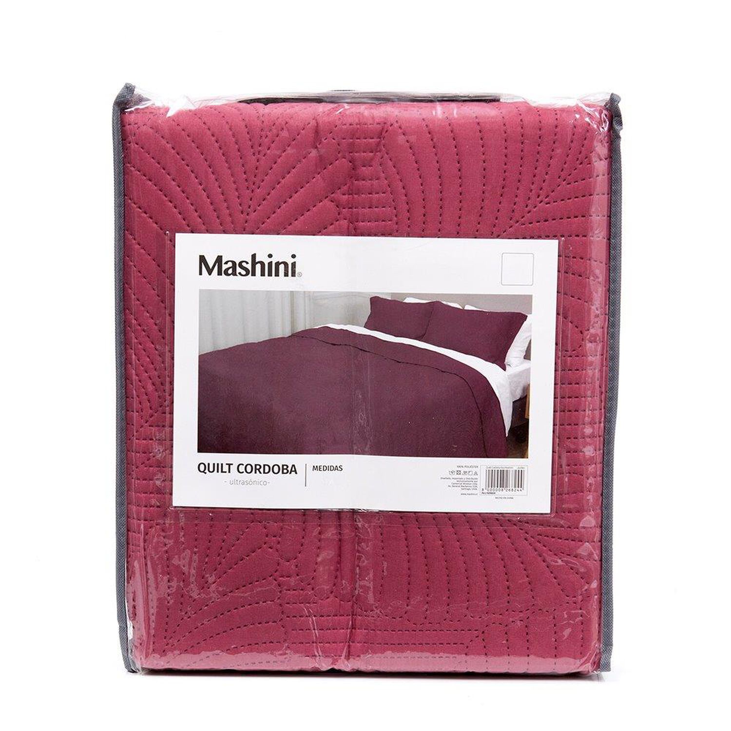 Quilt Cordoba Lisa Mashini 2 P Burdeo image number 4.0