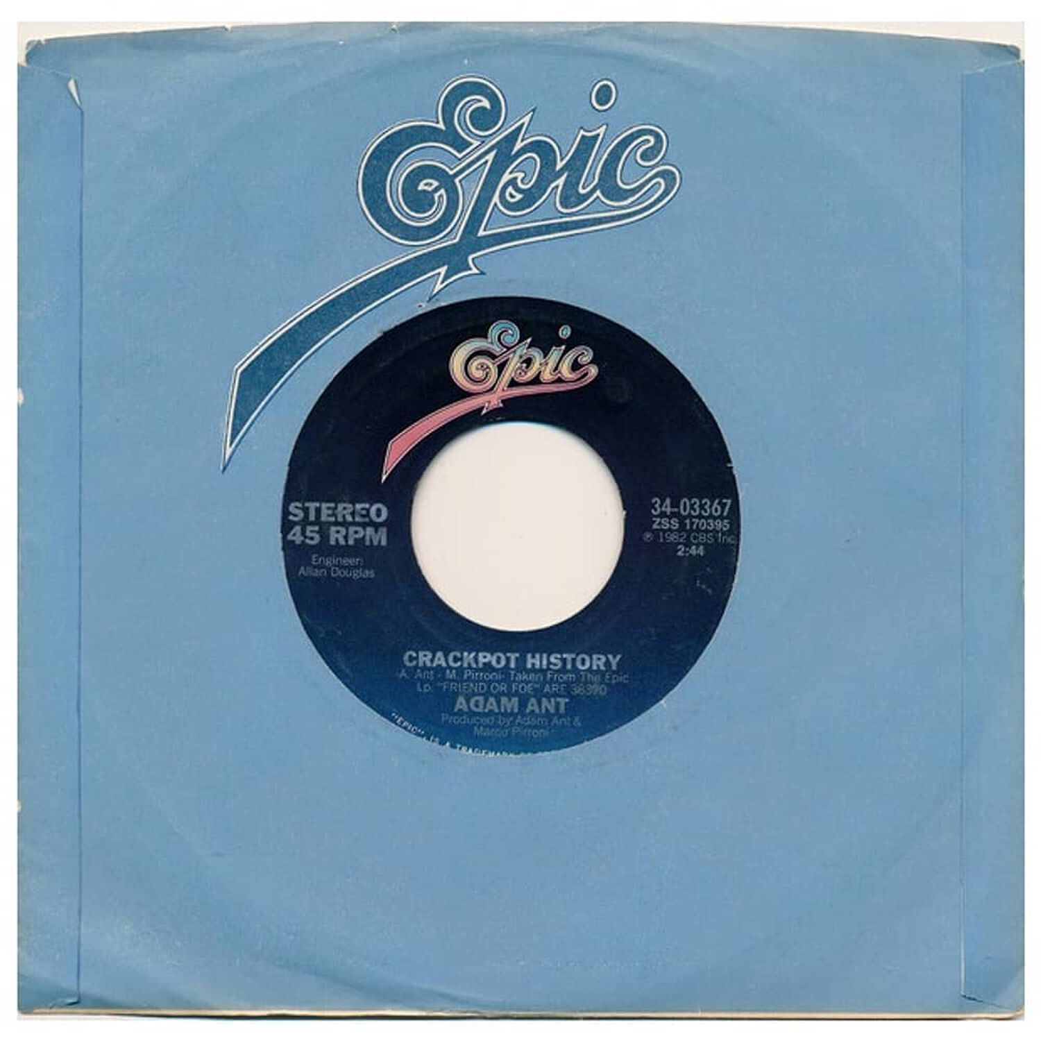 Adam Ant - Goody To Shoes | 7" Single Usado image number 1.0