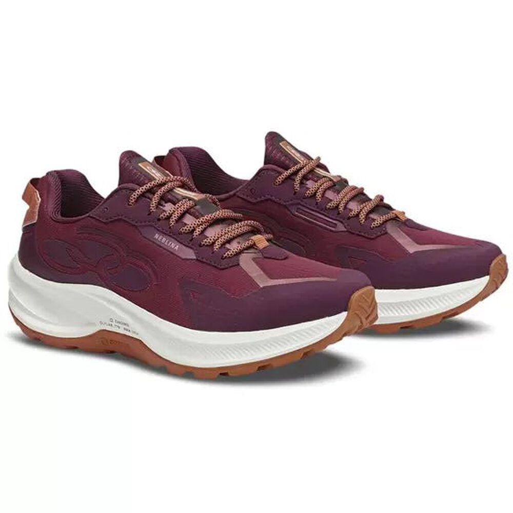 Zapatilla Trail Running Mujer Neblina Morado image number 1.0
