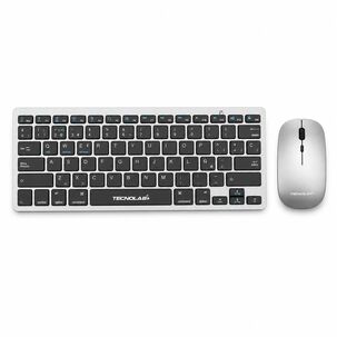 Kit Teclado Y Mouse Inal&aacute;mbrico Conexi&oacute;n Bluetooth + Usb 2g