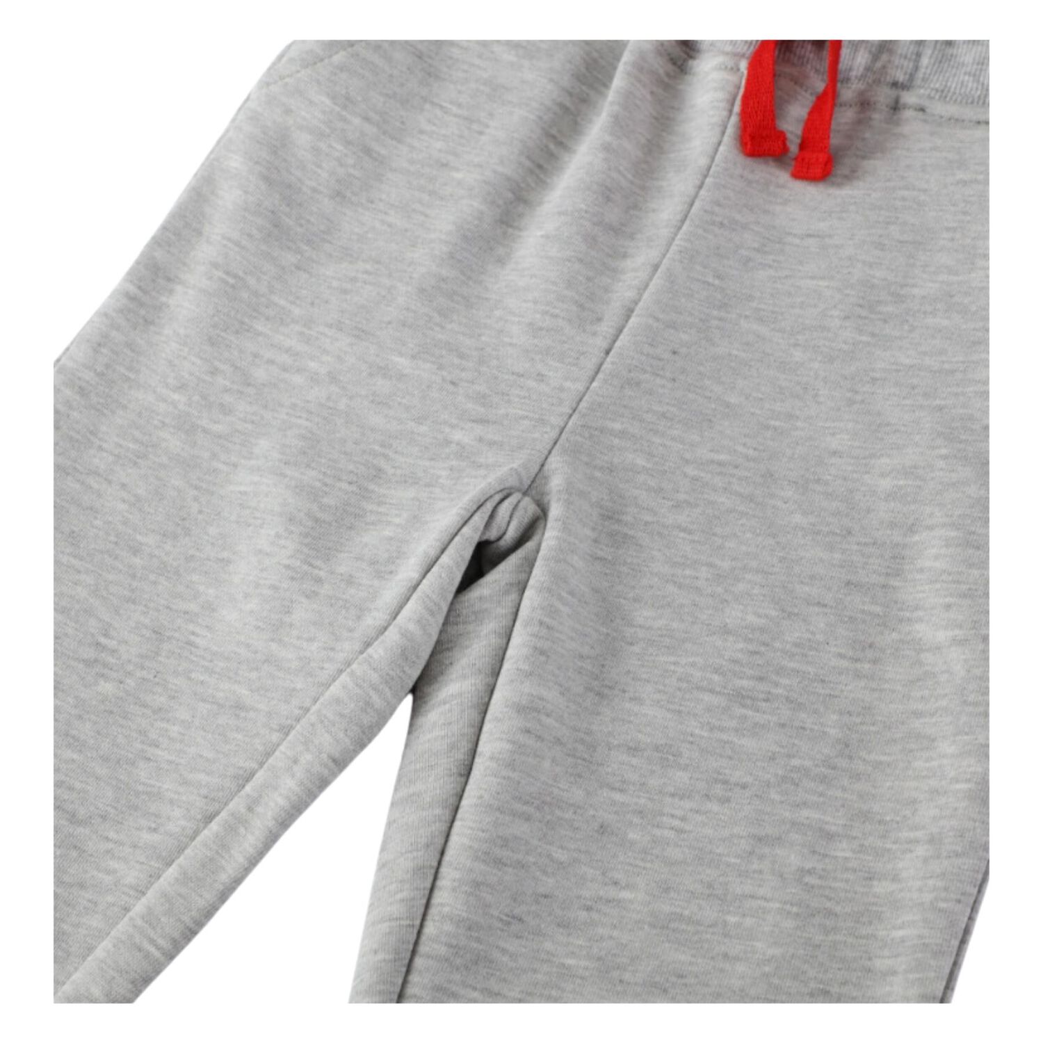 Pantal&oacute;n Buzo Ni&ntilde;o 100% Algod&oacute;n Jump Kids Gris Claro Tiburones image number 2.0
