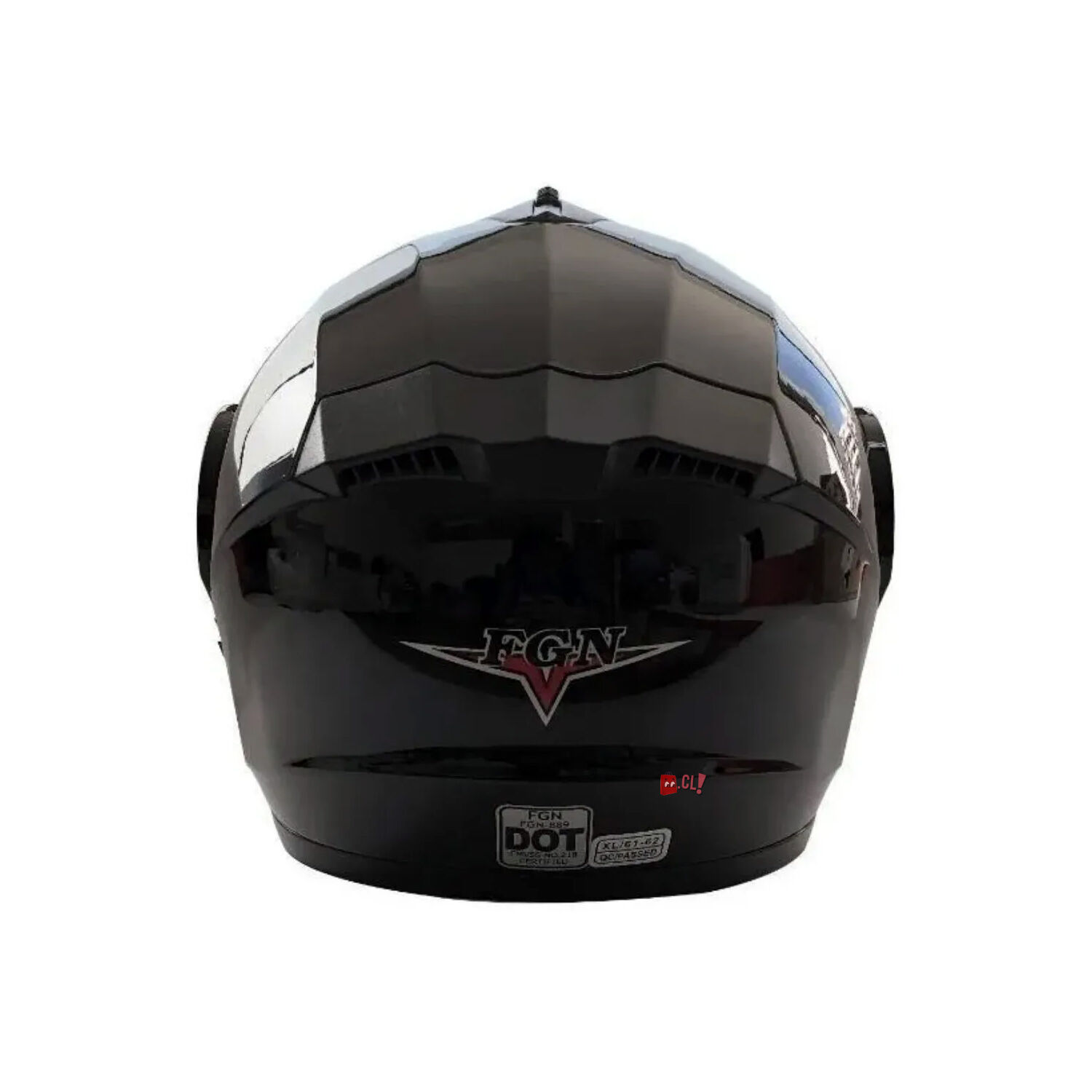 Casco Abatible Certificado Mica Y Gafas Talla Xl - Ps image number 3.0