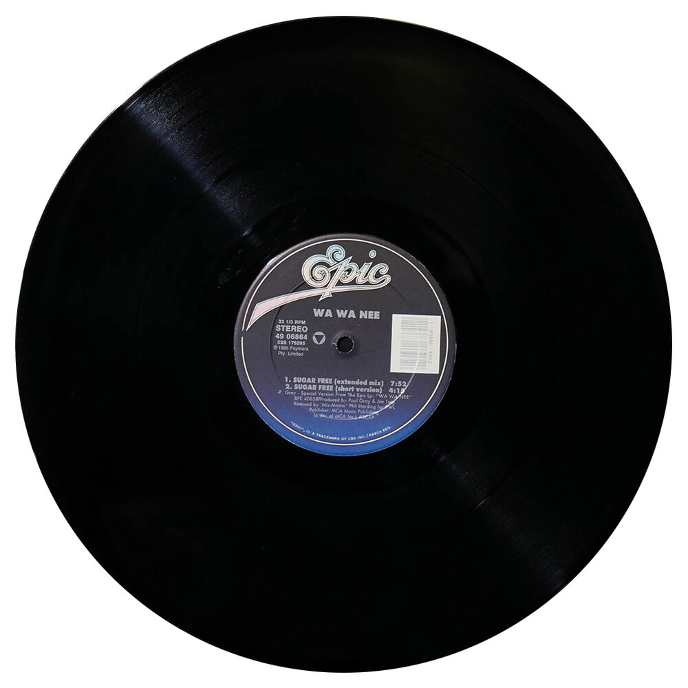 Wawanee - Sugar Free (extended Mix) | 12" Maxi Single Usado image number 2.0