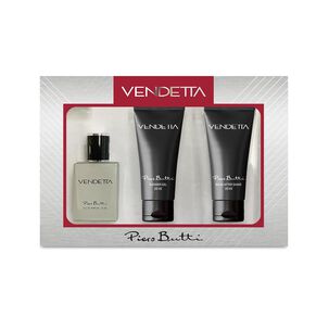 Set Perfume Vendetta Edp 30 Ml + Shower Gel + After Gel Piero Butti