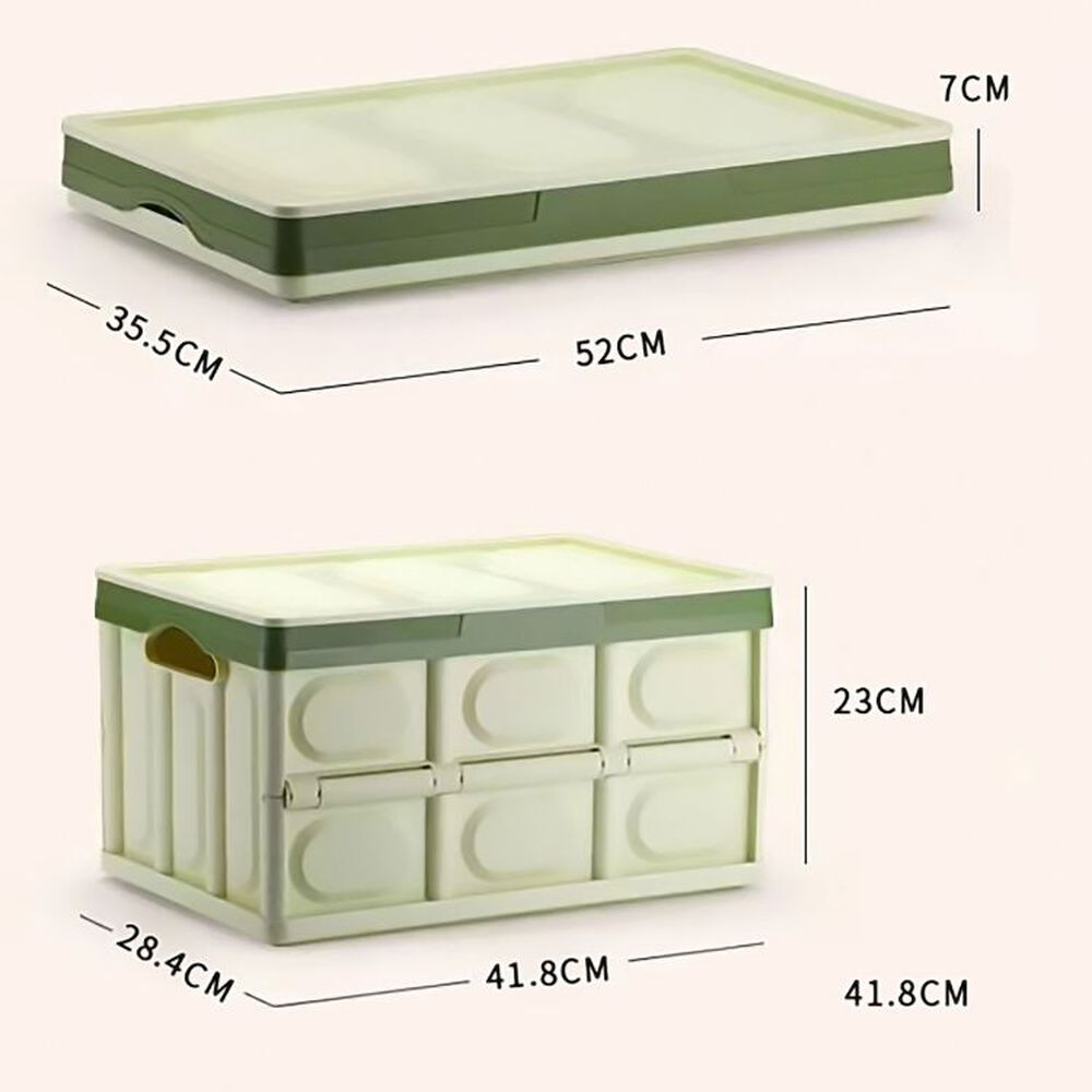 Caja De Almacenamiento Plegable De Plastico Organizador image number 3.0