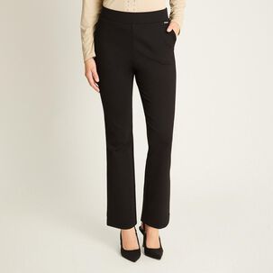 Pantalón Tiro Alto Straight Mujer Lorenzo Di Pontti