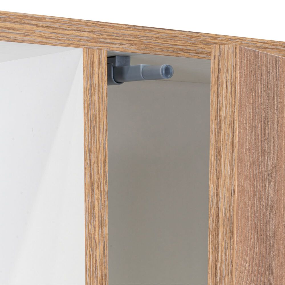 Mueble Botiquin De Baño Con Espejo 59,1x51,5x16,5 Cm Café Claro image number 5.0