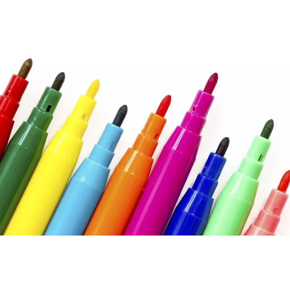 Set 24 L&aacute;pices Marcadores Scripto Lavables A Base De Agua image number 2.0