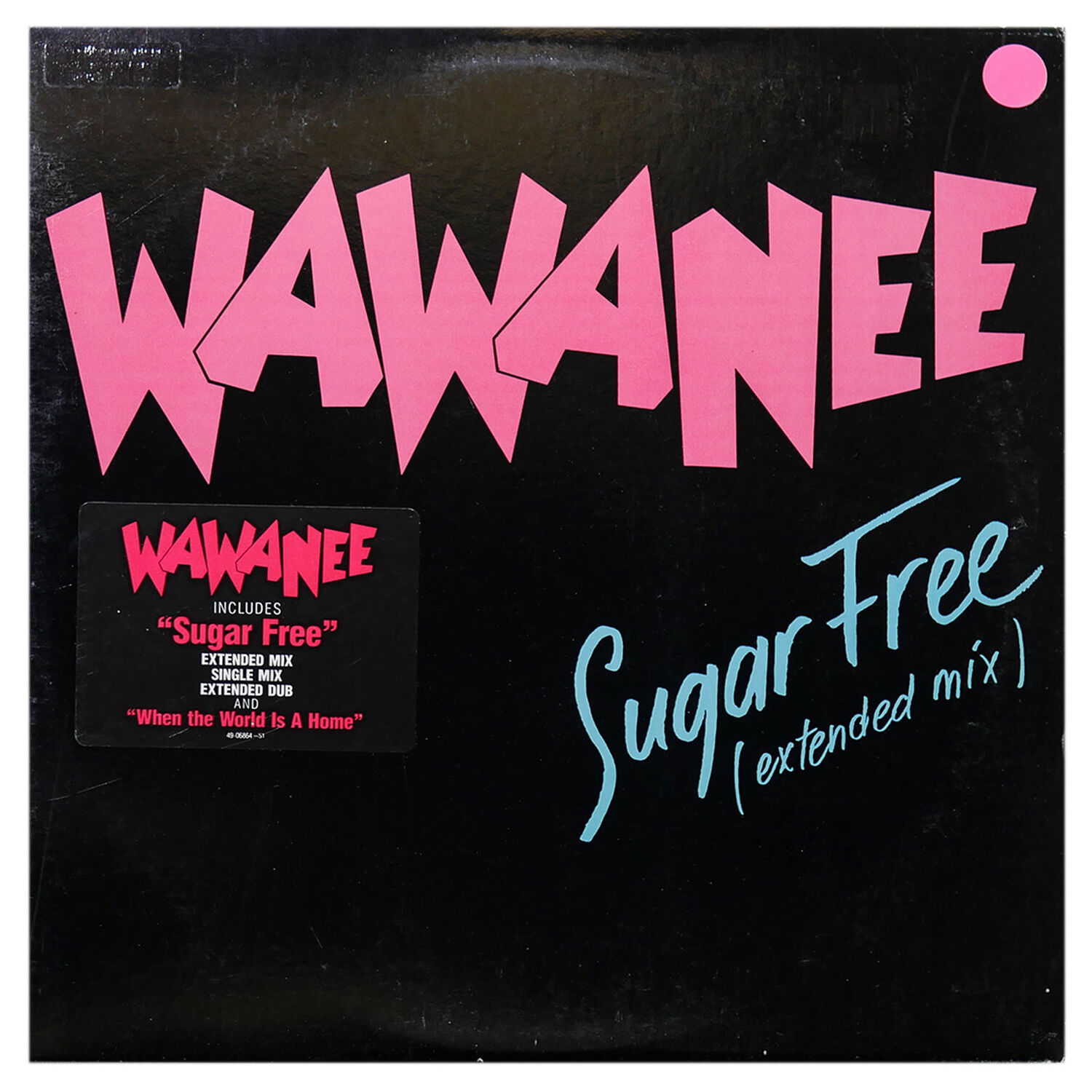 Wawanee - Sugar Free (extended Mix) | 12" Maxi Single Usado image number 0.0