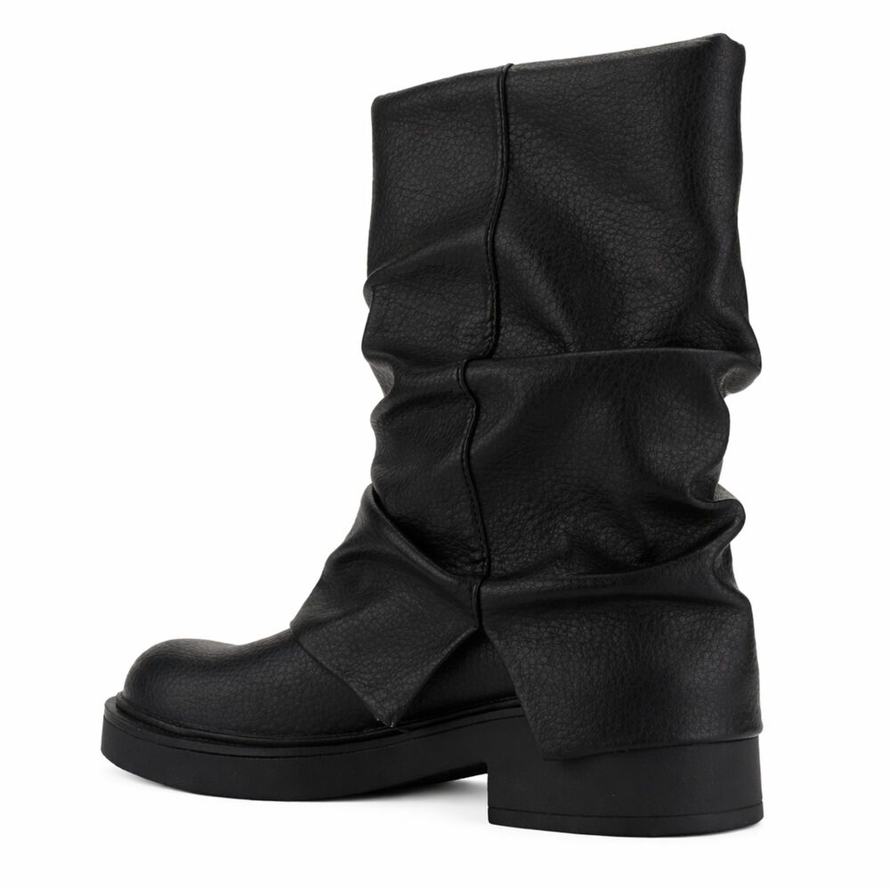 Botin Negro Mujer Casual Chalada Biker image number 3.0