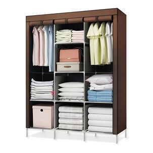 Armario Closet De Tela Plegable Con Gran Capacidad - Ps
