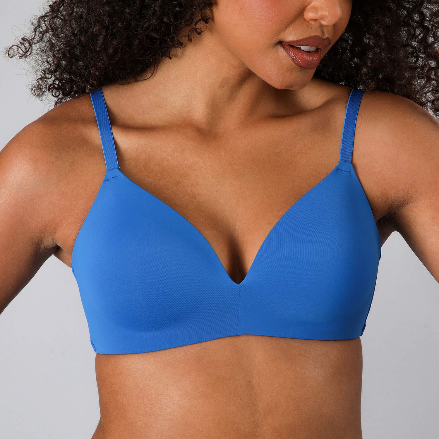 Sosten Liso Sin Arco Flores Mujer 4982-244 image number 0.0