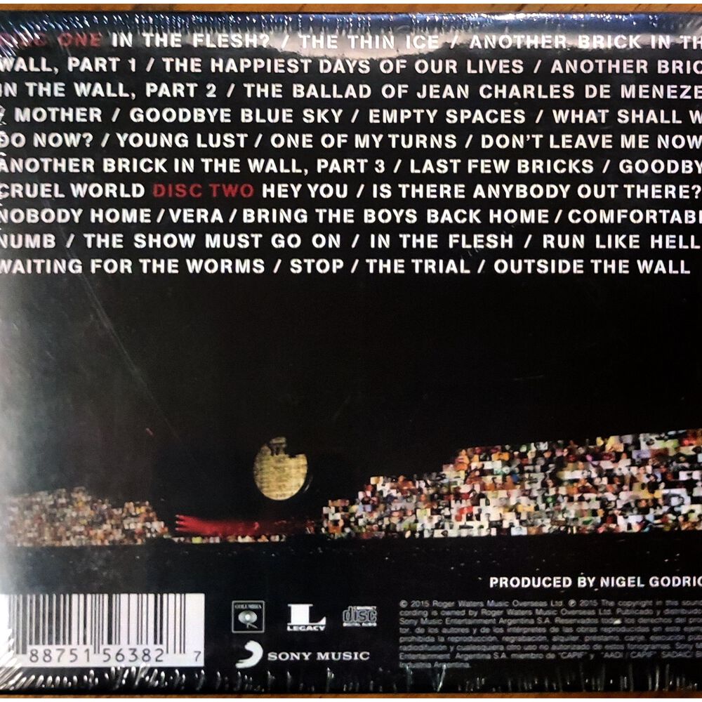 Roger Waters - Roger Water The Wall (2cd) | Cd image number 1.0