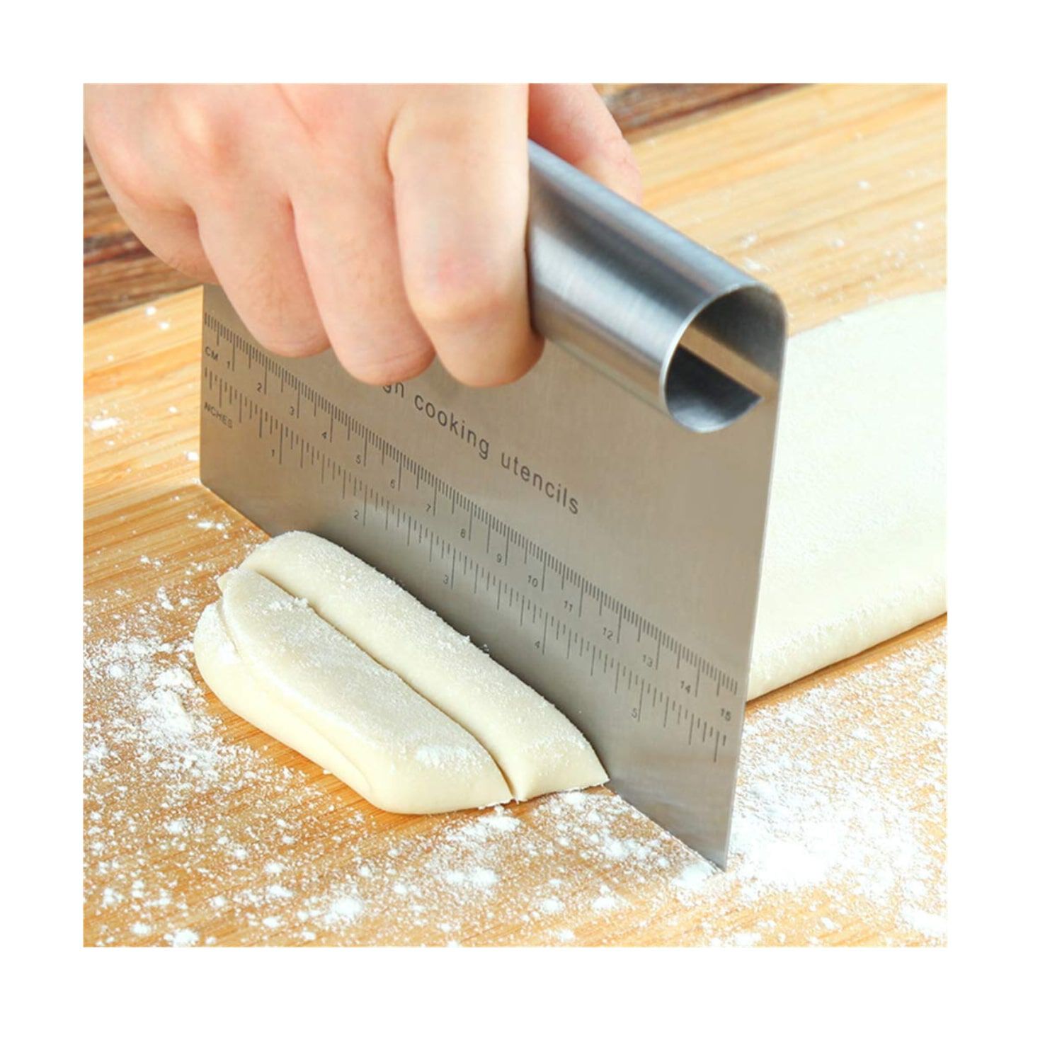 Cortador De Masa Con Regla 19 Cm Cocina image number 6.0