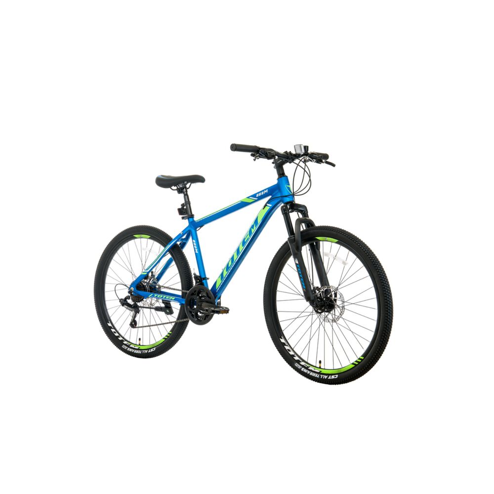 Bicicleta Totem Mtb Aro 26 Modelo Y660m Azul Verde image number 5.0