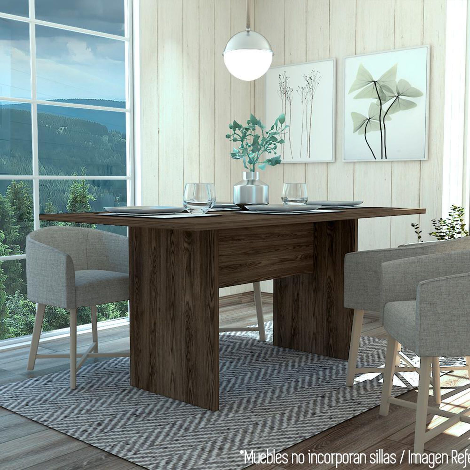 Mesa De Comedor Tuhome Beijing 6 Personas image number 2.0
