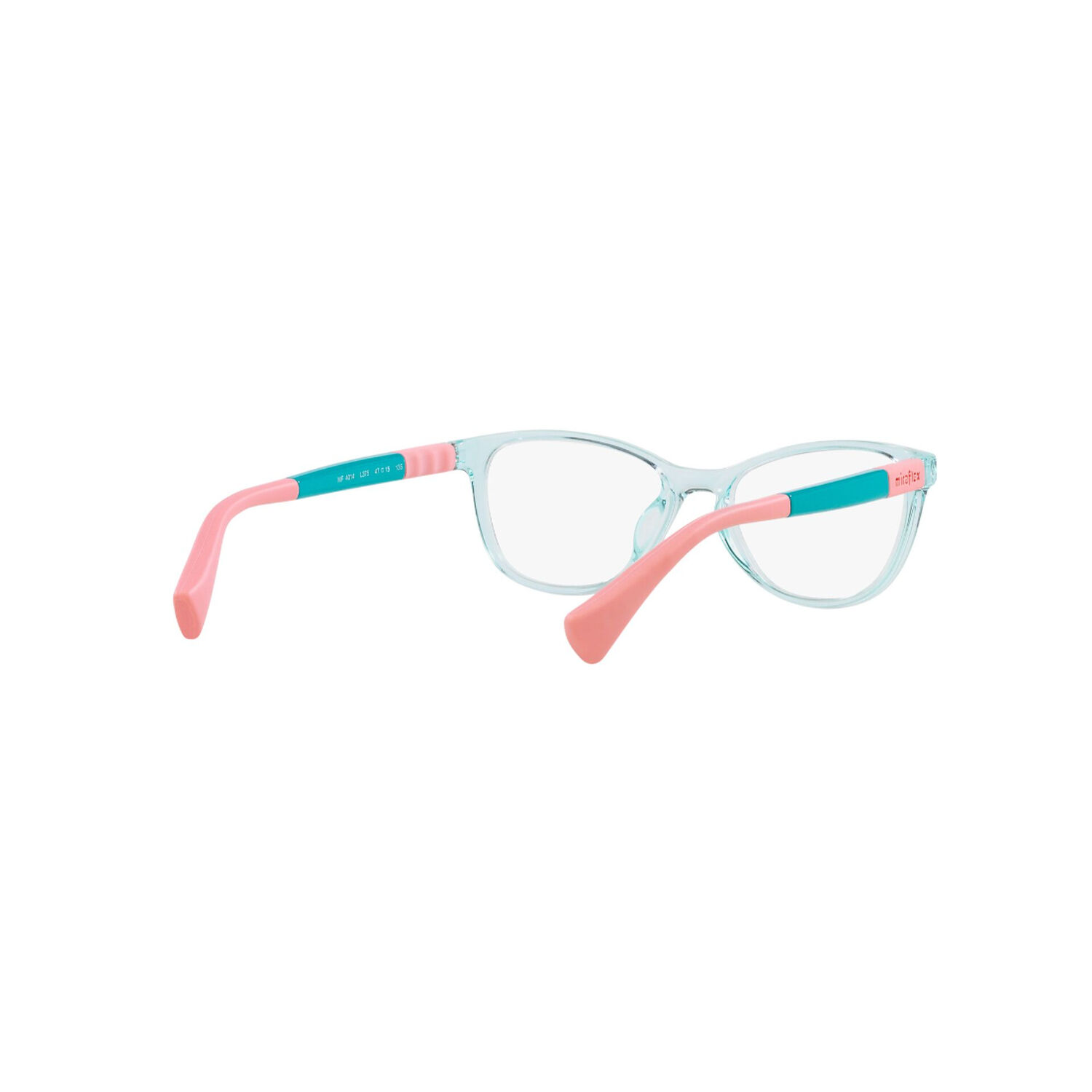 Lentes &Oacute;pticos Turquesa Rosa Miraflex Para Ni&ntilde;os image number 7.0
