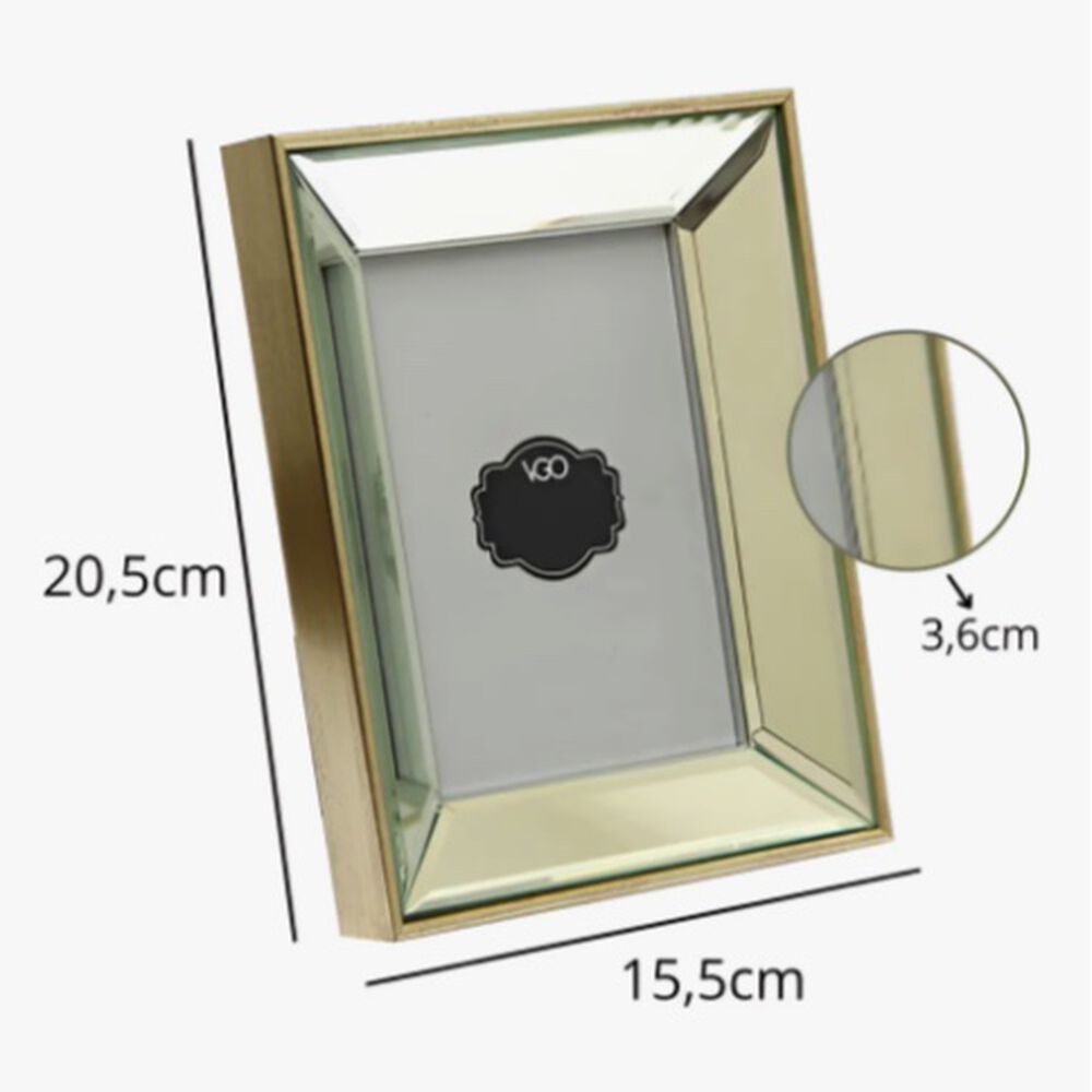 Marco De Foto 10x15 Color Plateado image number 1.0