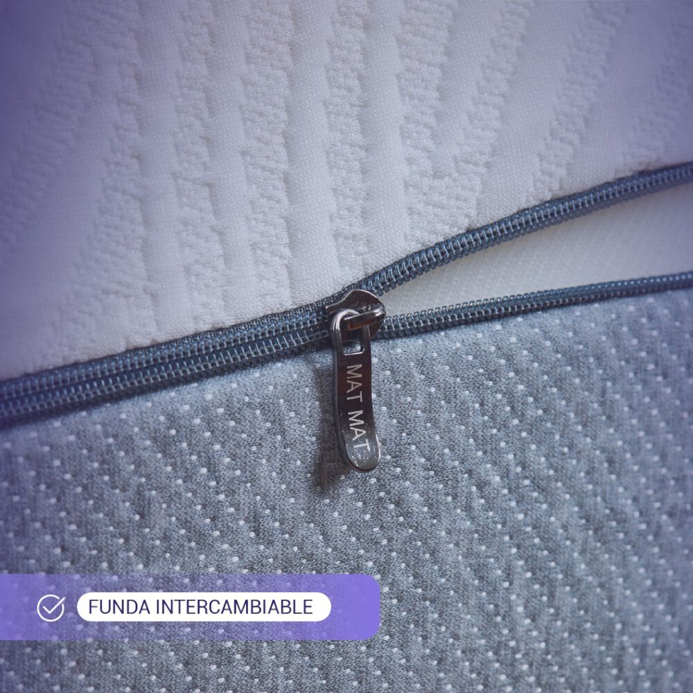 Colch&oacute;n 1 Plaza Memory Foam Mat Mat 90x190x22cm image number 2.0