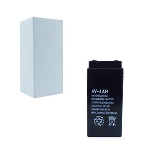 Bateria 4 Volt 4 Amperes Repuesto Ideal Para Balanzas De Feria Y Otros