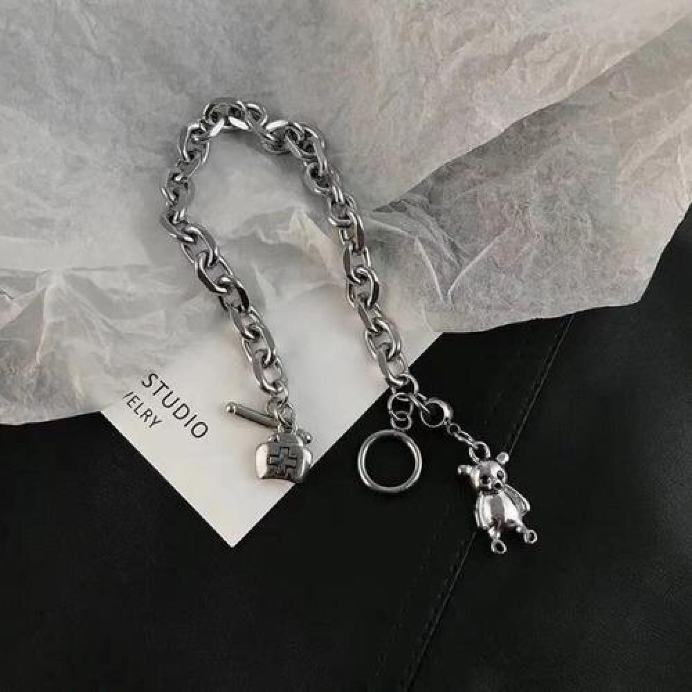 Pulsera Osito Coreano Ins Net Red Dark Hey Girl Kdrama image number 5.0