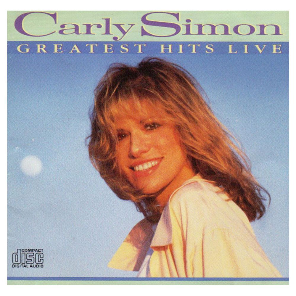 Carly Simon - Greatest Hits Live | Cd Usado image number 0.0