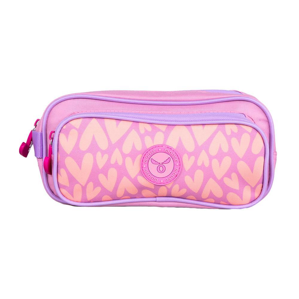 Estuche Bolsillos Kids Hearts Moose image number 0.0
