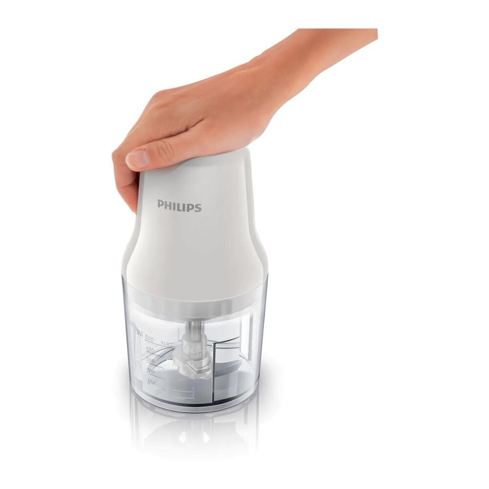 Picador De Alimentos 700ml 450w Blanco Hr1393/00 image number 2.0