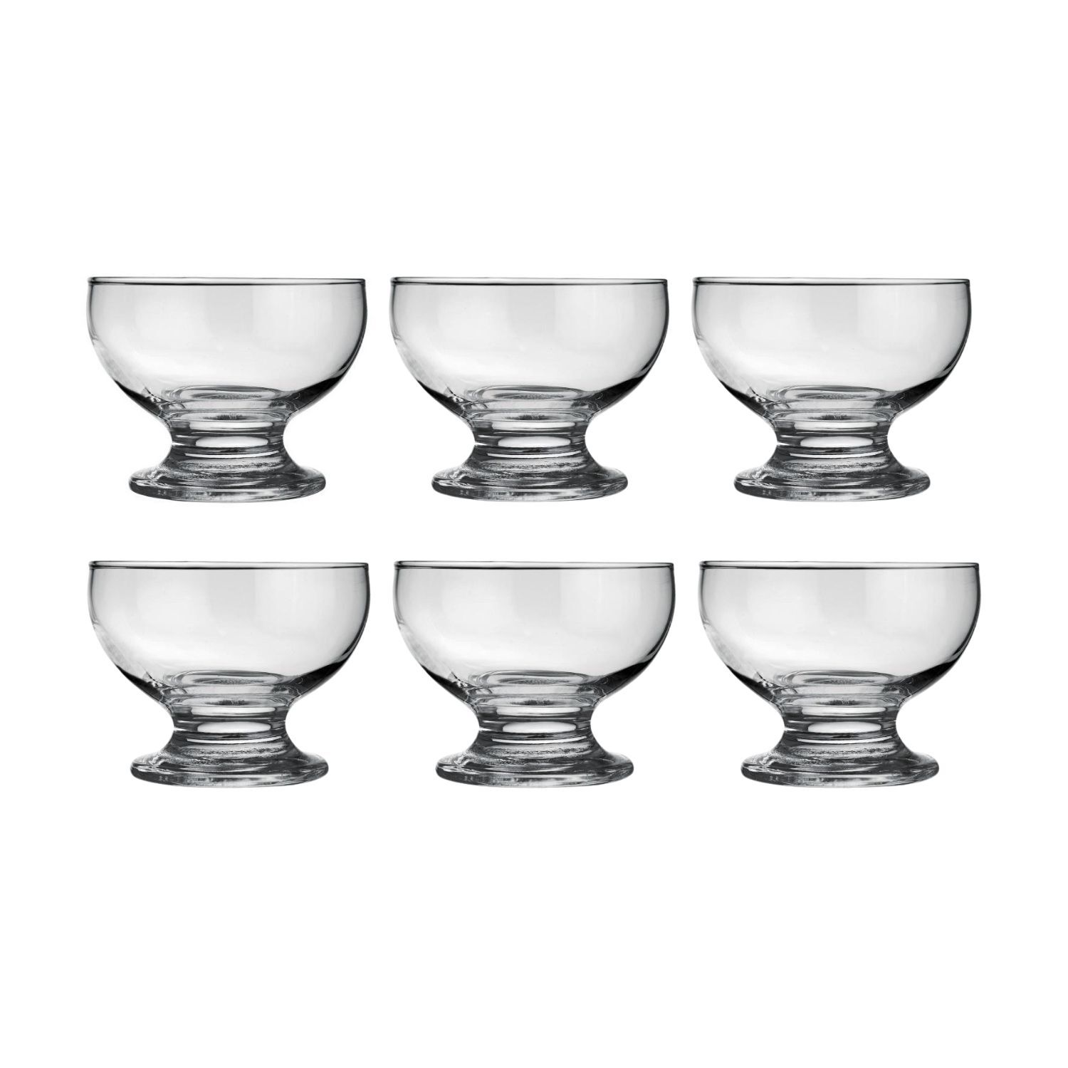 Set 6 Copas Postres Paulista 220ml Cristaleria Cocina Nadir image number 0.0