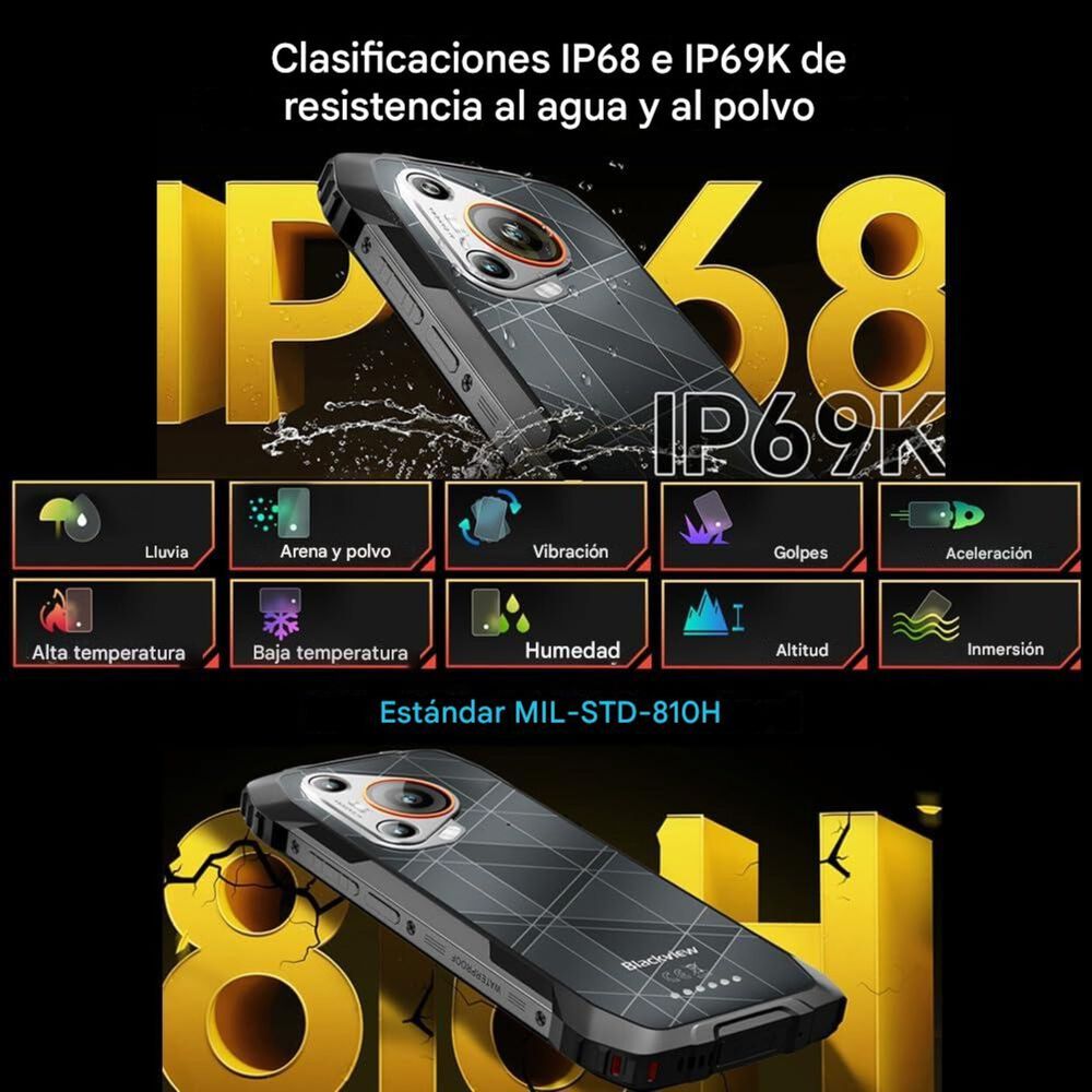 Blackview Bl7000 5g Rugged Ai Pantalla 2.4k C&aacute;mara Nocturna image number 1.0