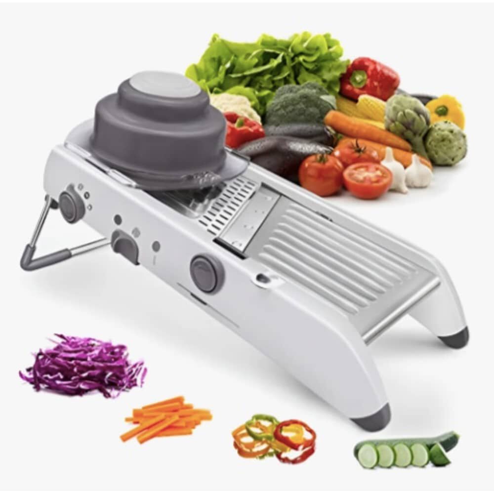 Mandolina Rebanador De Verduras Rallador De Vegetales image number 4.0
