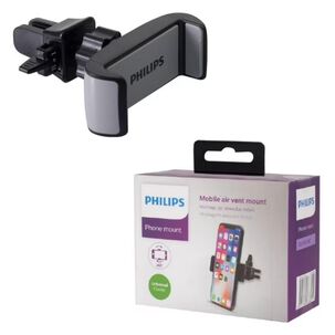 Soporte Para Telefono Celular A Rejilla Negro 1411ab